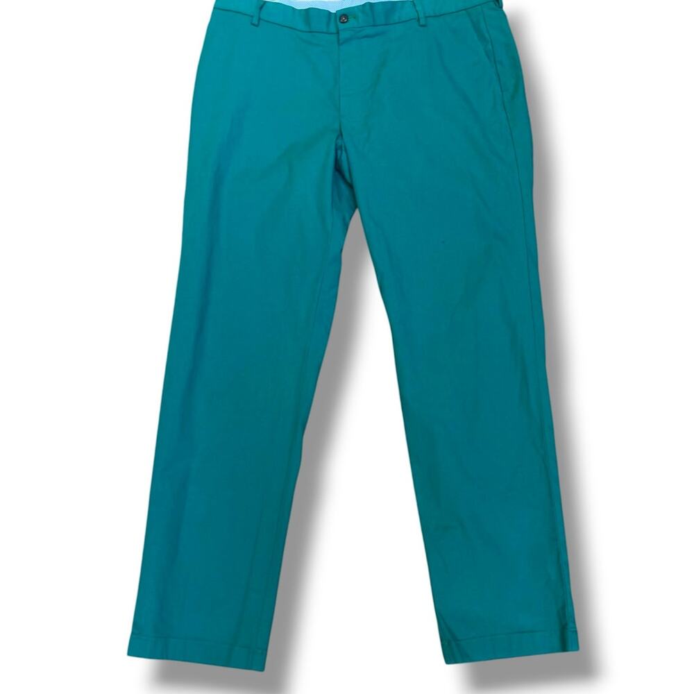 Alton Lane Tailored Fit Chino Pants | sz 38 x 32, Green Preppy Academia